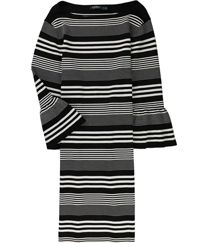 Ralph Lauren Womens Striped Sweater Dress, TW1