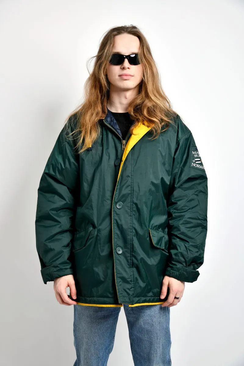 Retro 80s parka coat