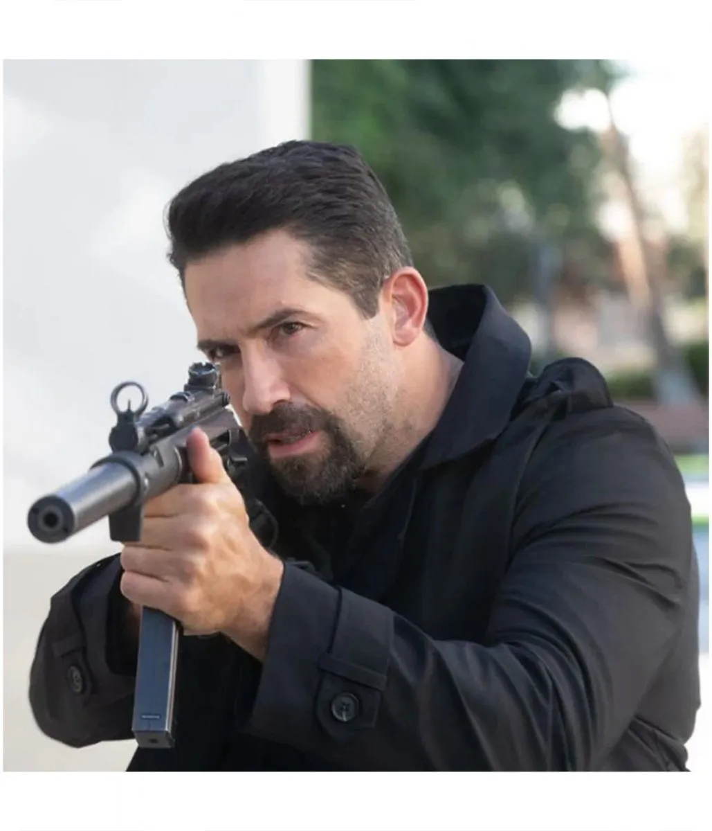 Scott Adkins Section 8 Black Coat