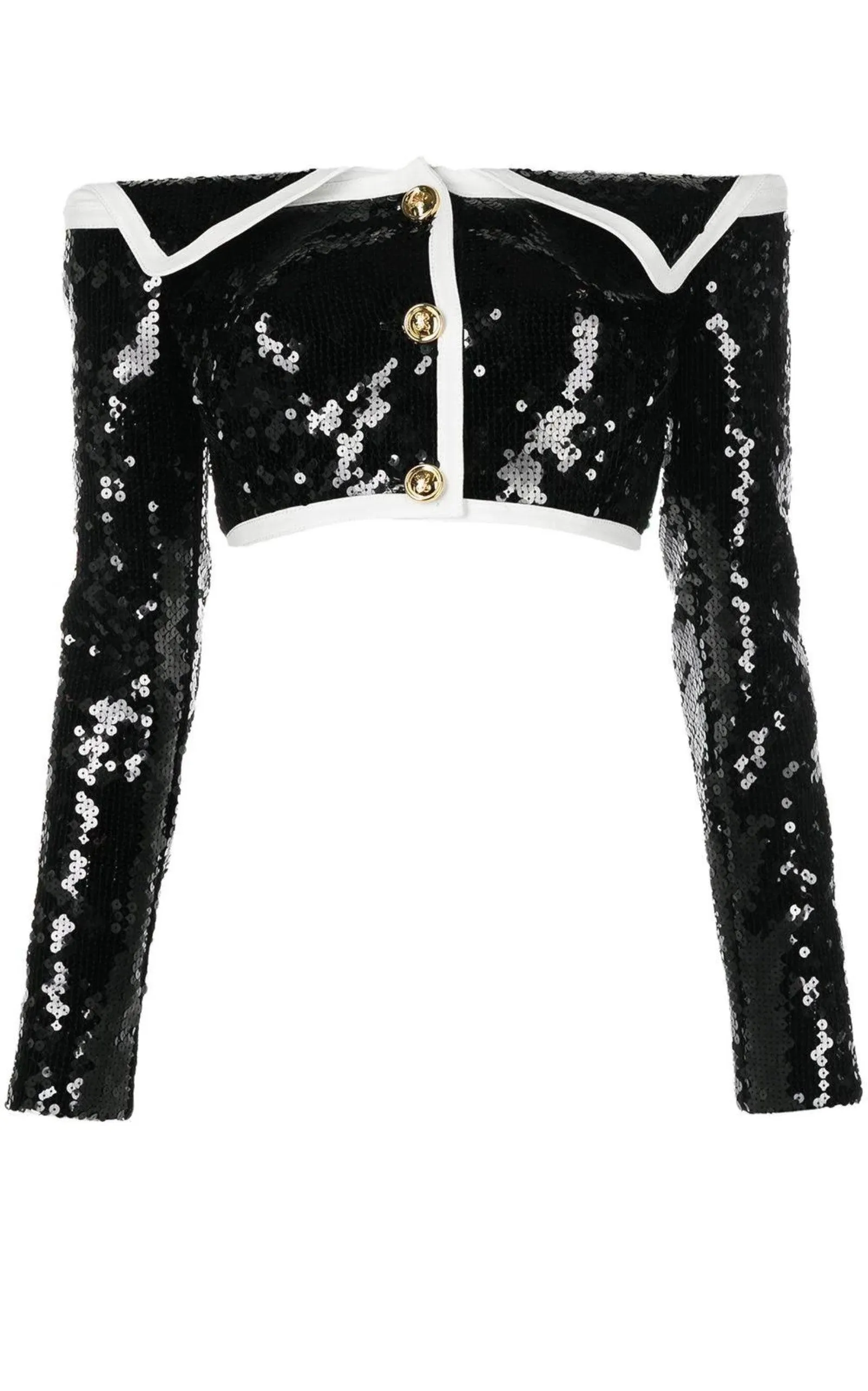 Sequin Bustier Jacket