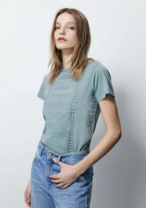 Short Sleeve Top - Green