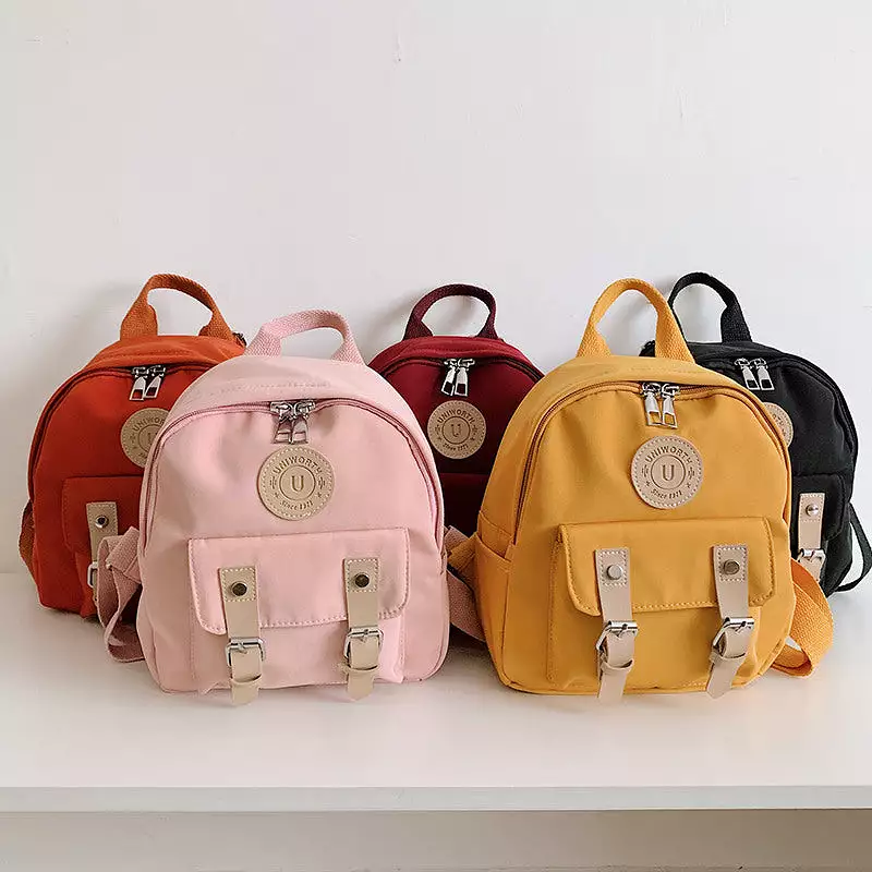 Simple fashion mini backpack trendy small backpack Korean version