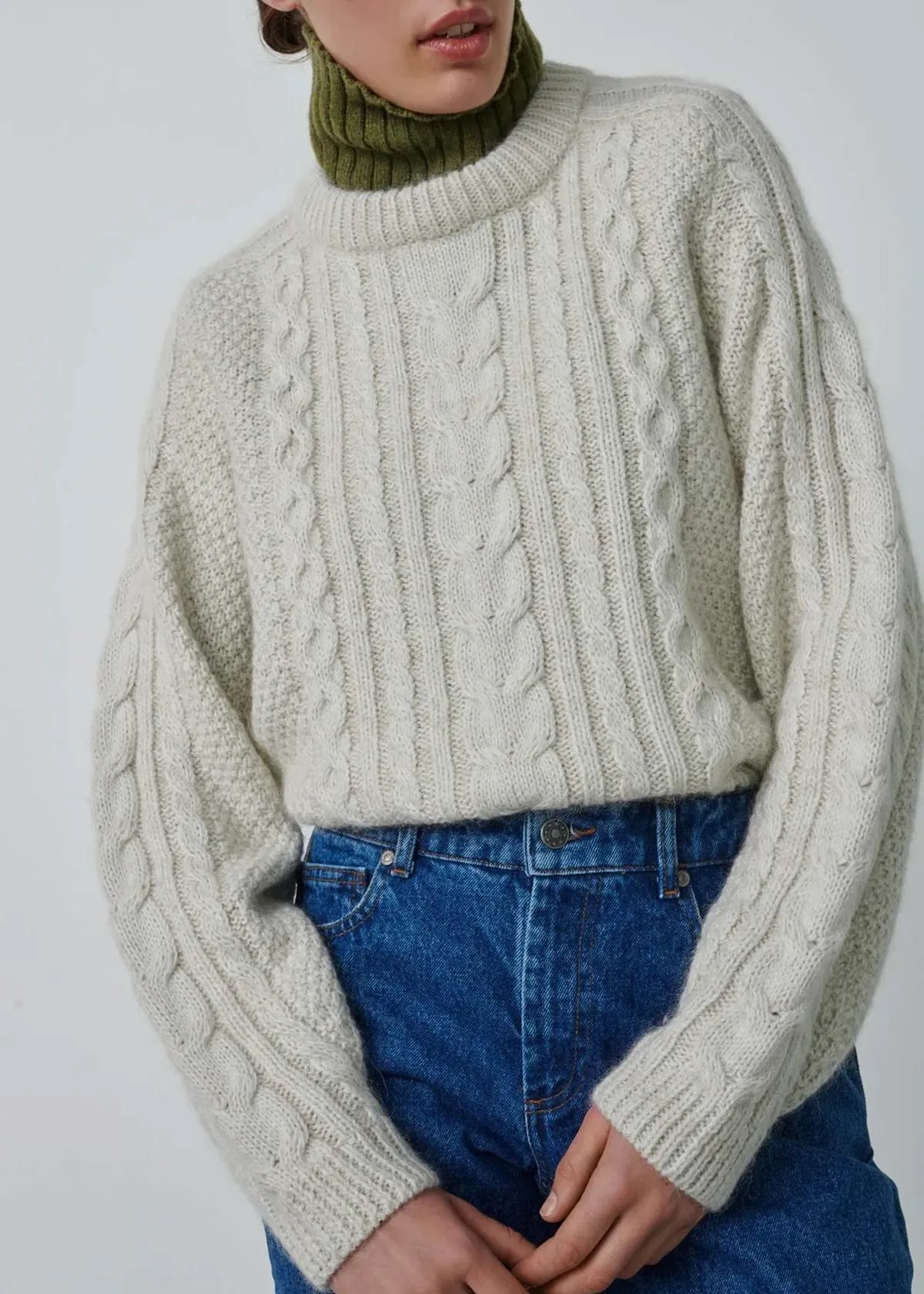 Soeur Wando Sweater - Ecru