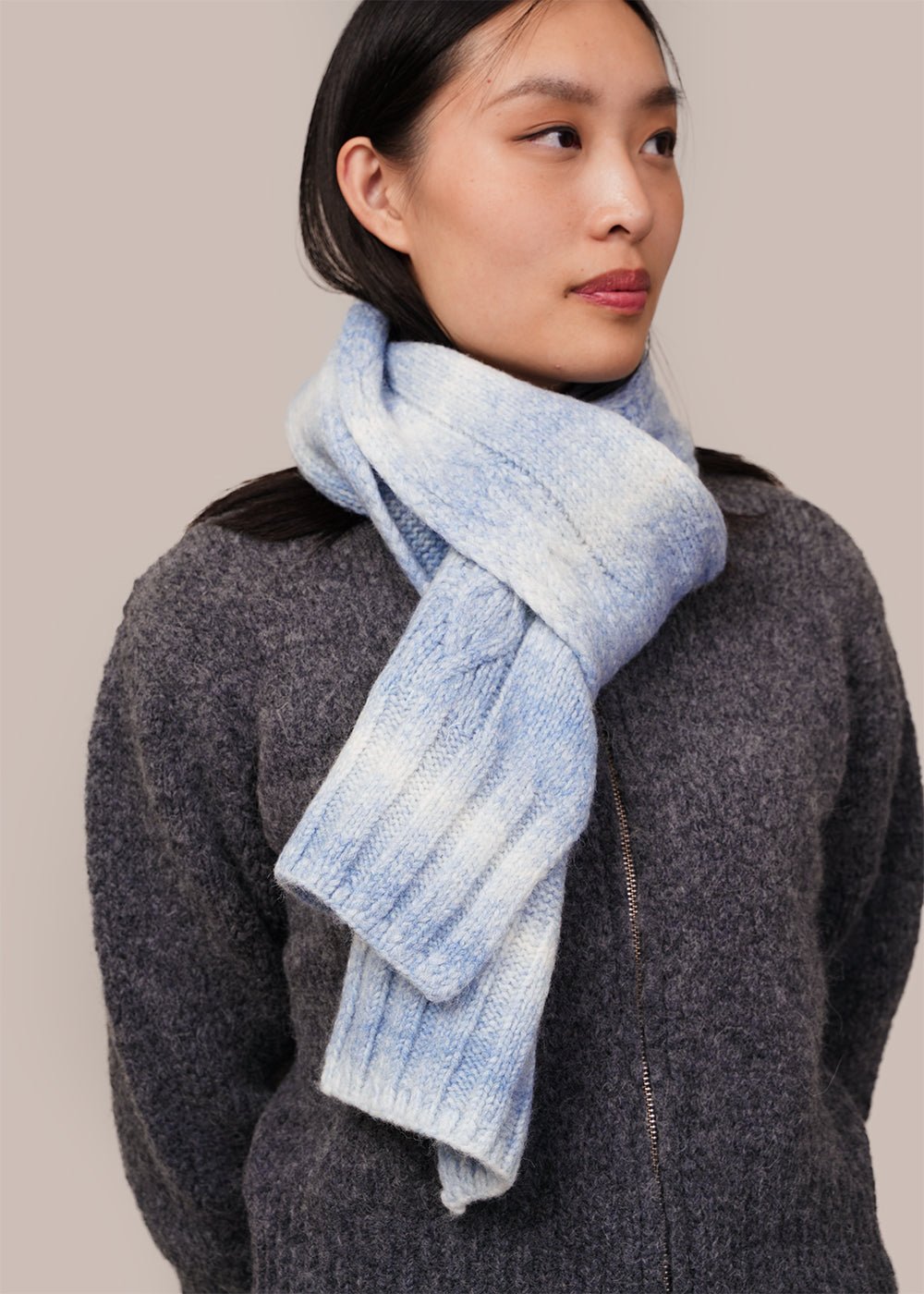 Soft Blue Fontana Scarf