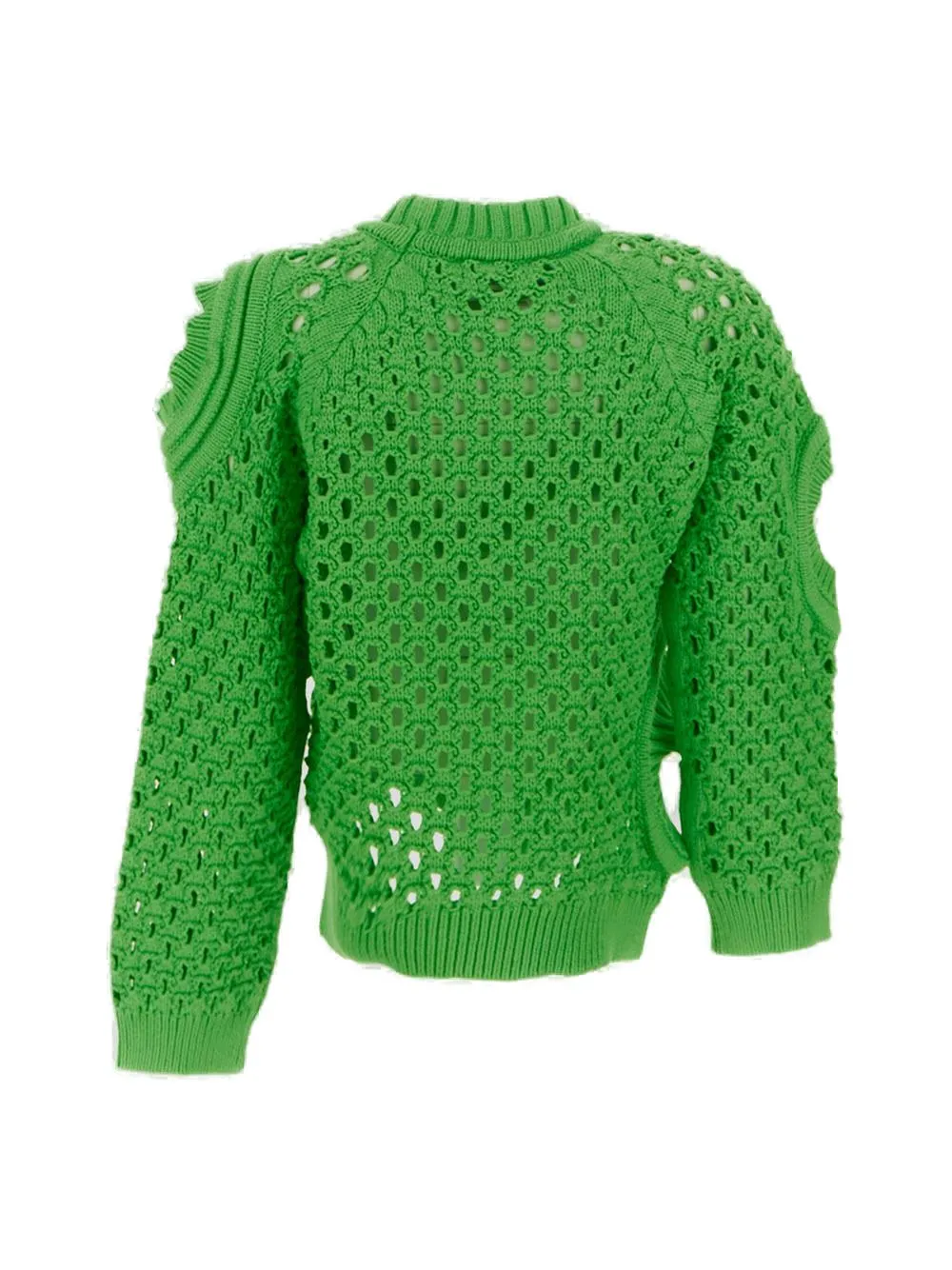 Stella McCartney Open-Knit Crewneck Jumper