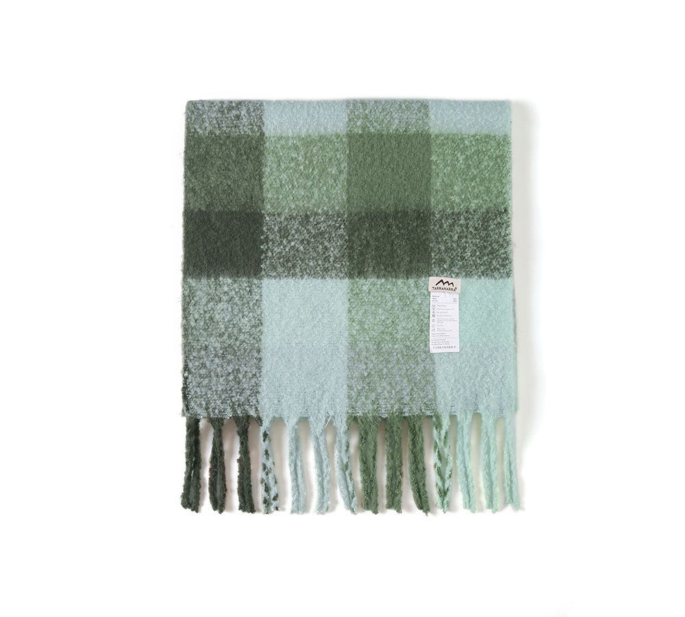 TARRAMARRA Soft Checked Plaid Shawls