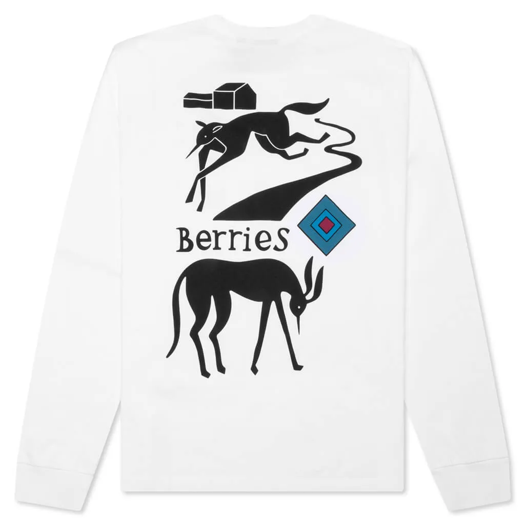 The Berry Farm L/S T-Shirt - White