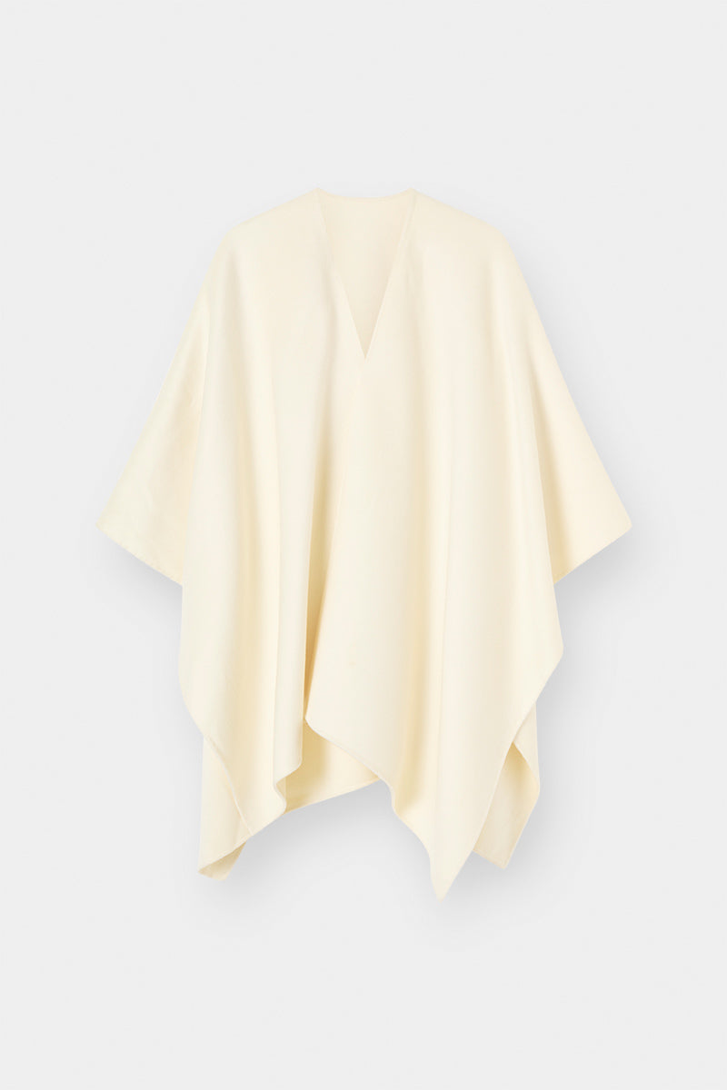 THE CASHMERE CAPE - WHITE