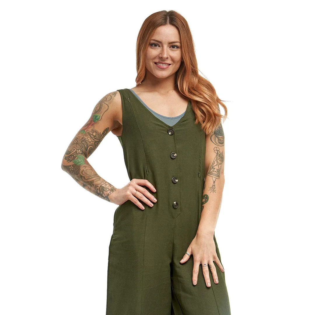 The Hallie Breastfeeding Jumpsuit