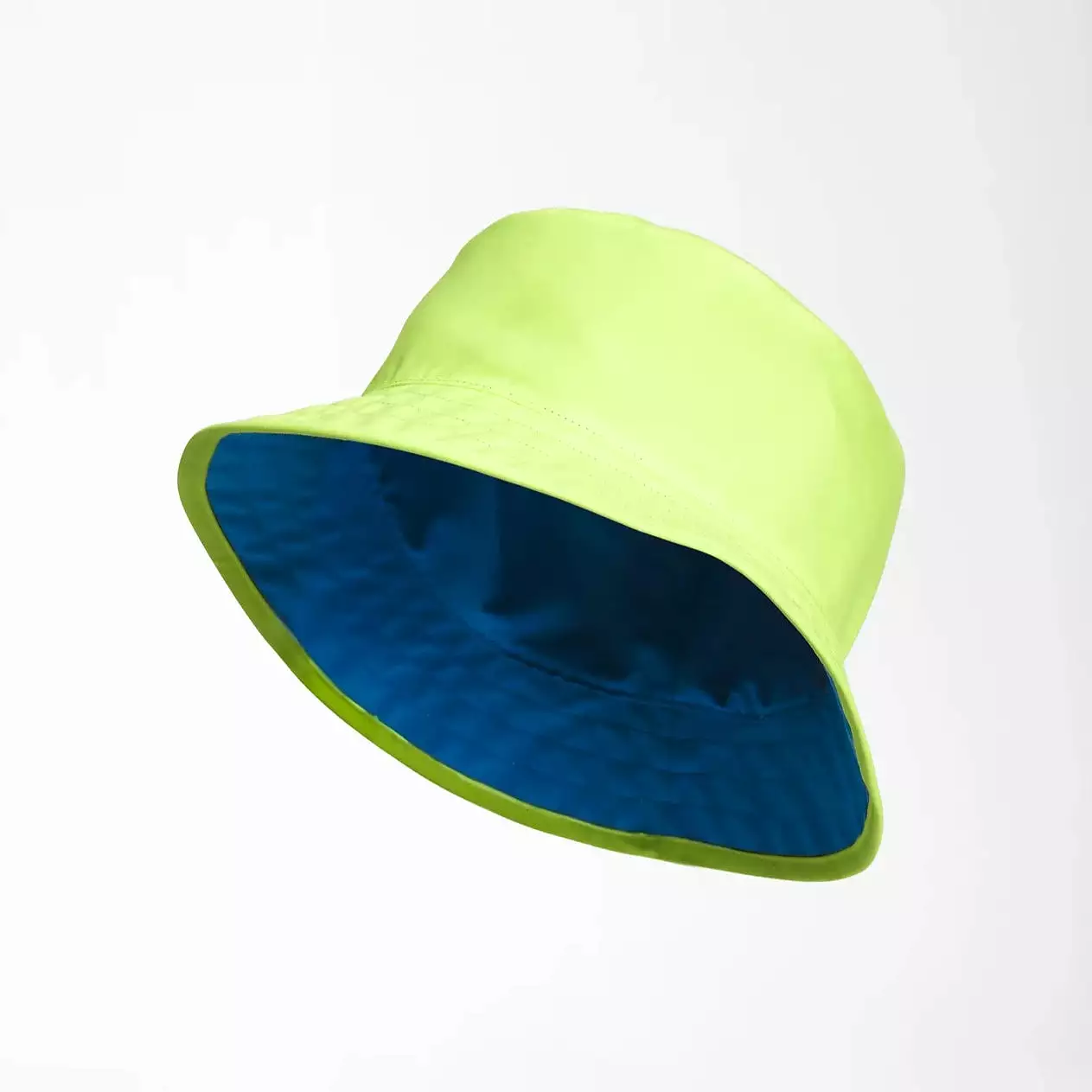 The North Face Super Sonic Blue/LED Yellow Reversible Class V Bucket Hat