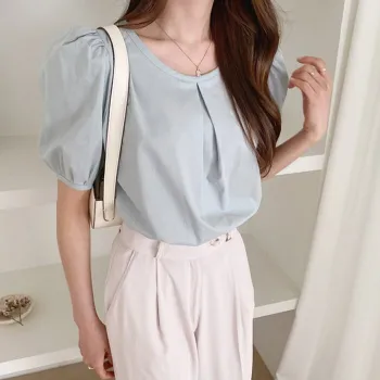 Trendywhere Puff Sleeve Blouse