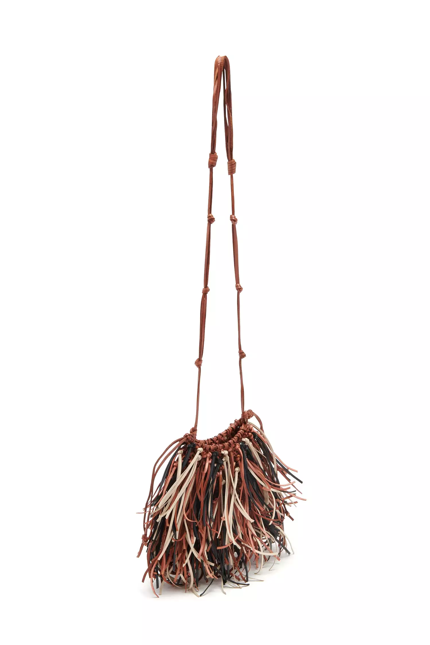 Valeria Fringe Crossbody - Driftwood