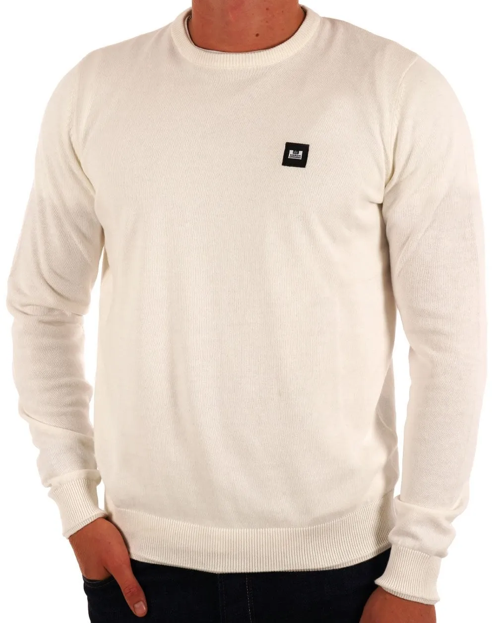 Weekend Offender Solace Knit Jumper Winter White