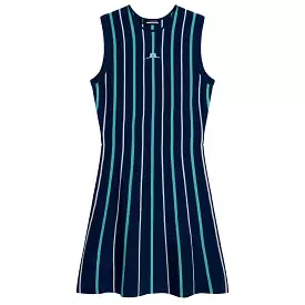 Womens Kijana Nylon Knitted Dress Estate Blue - SS24