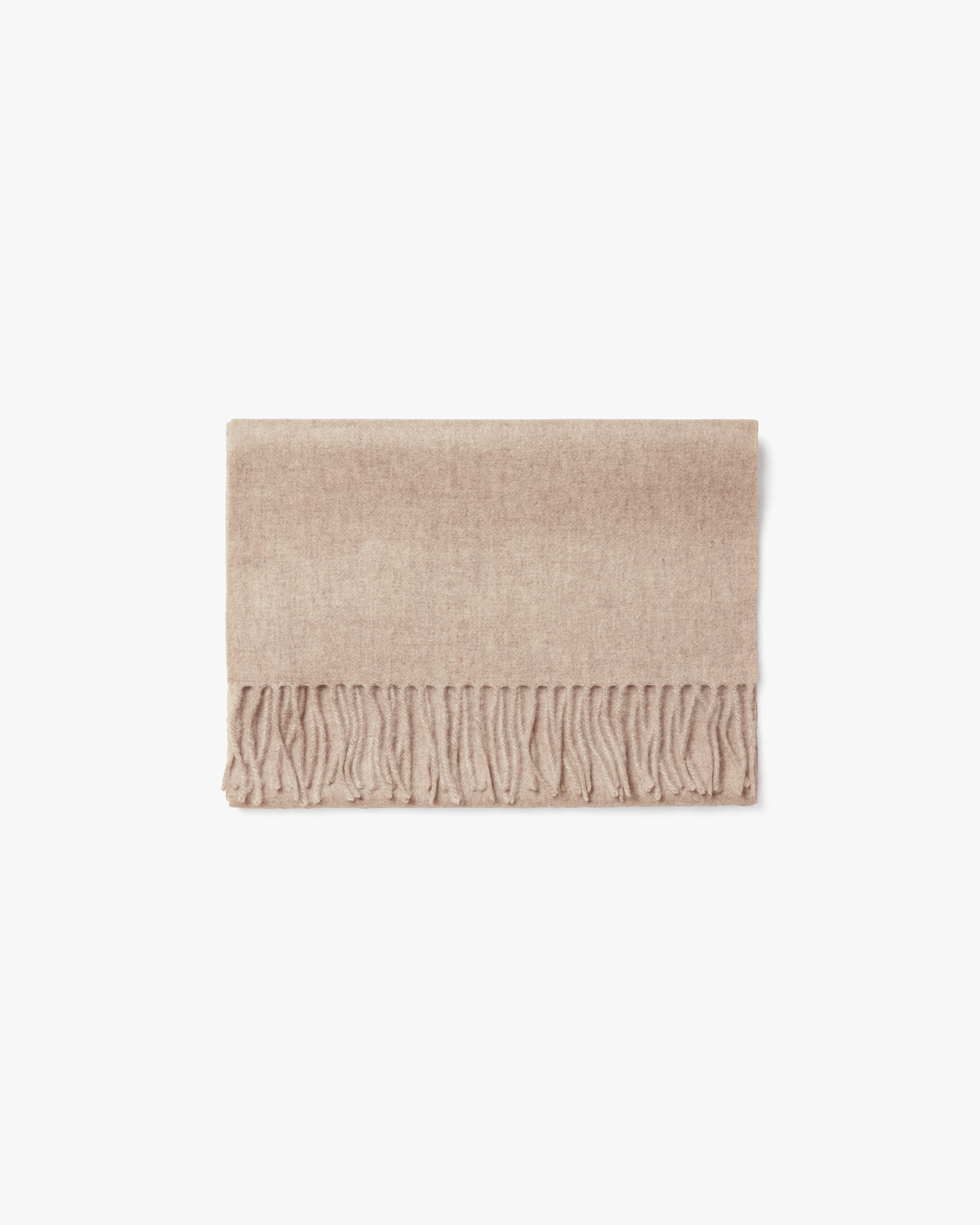 Wool Scarf – Beige