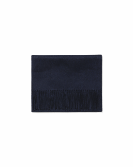 Wool Scarf – Navy